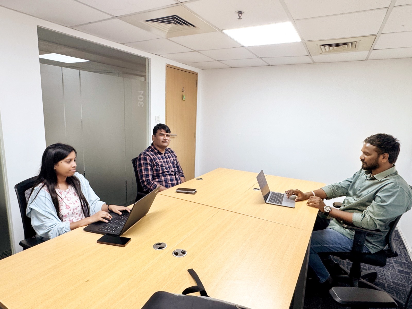 Cedar Ads Hyderabad office workspace